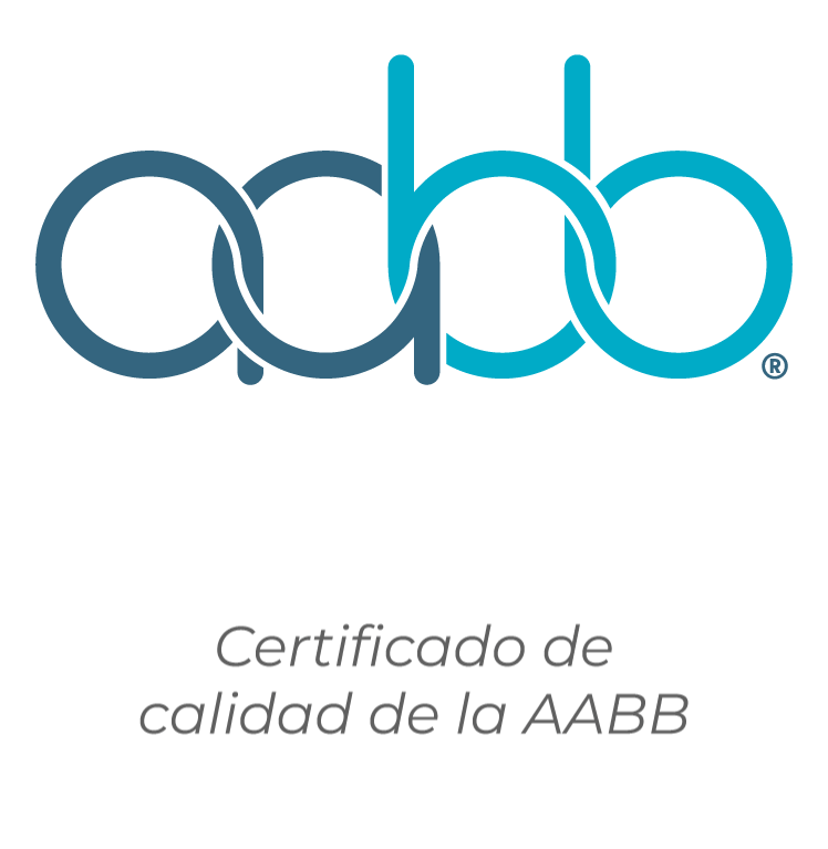 Certificado de calidad de la AABB